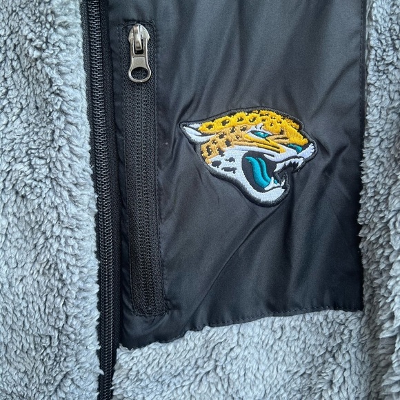NWT NFL Jacksonville Jaguars Reversible Vest with Fleece 2XL - Picture 7 of 7